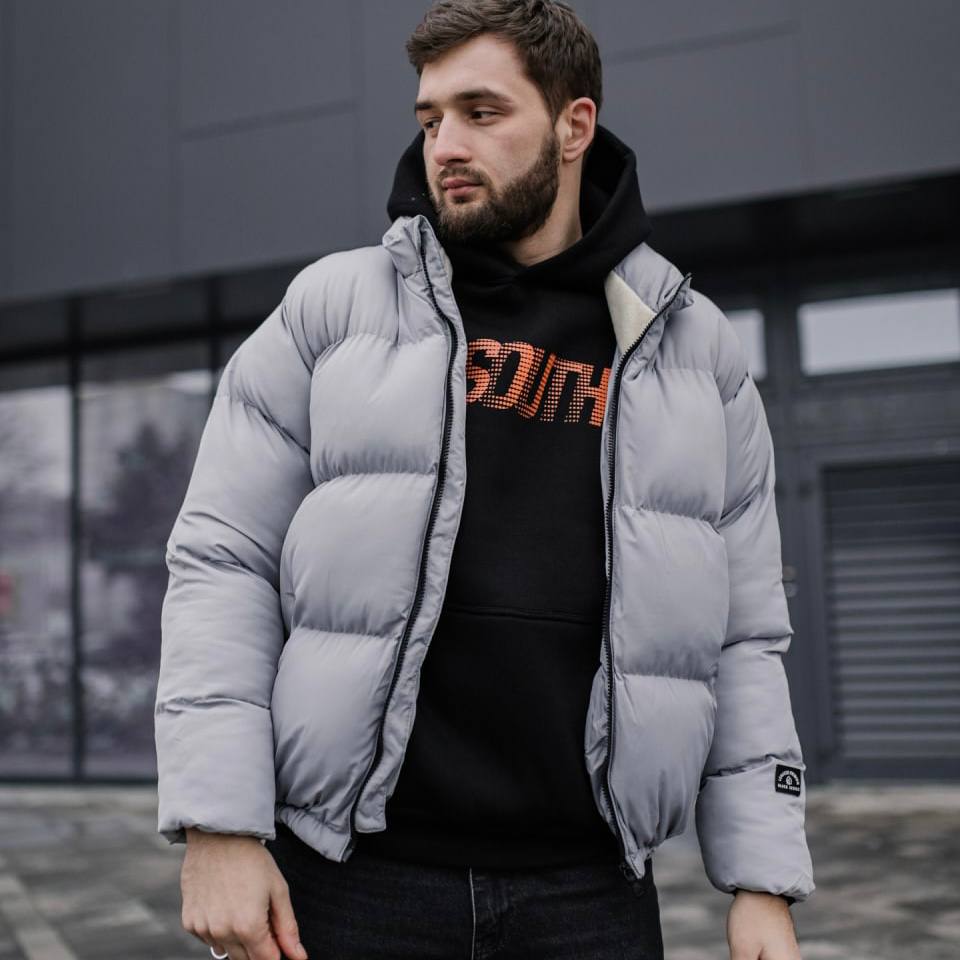 Зимова куртка classic gray - фото 1