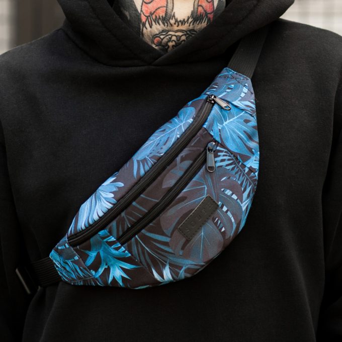 Комлект Рюкзак ROLLTOP + Бананка South Leaves - фото 2