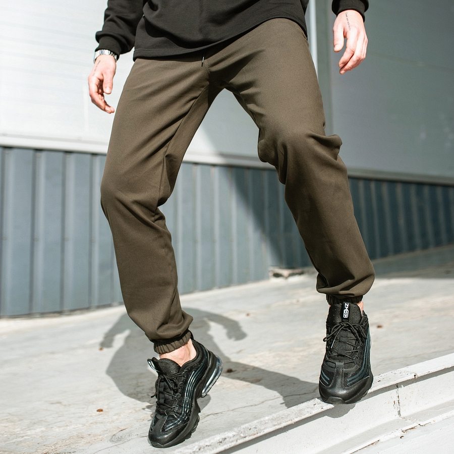 Штаны джоггеры South khaki