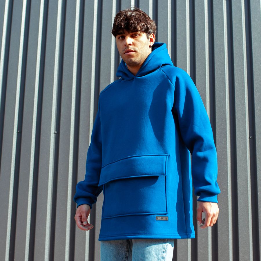 Худи South basic fleece electric oversize
