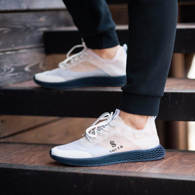 Кроссовки South Sirius WHITE/BLUE - фото 1