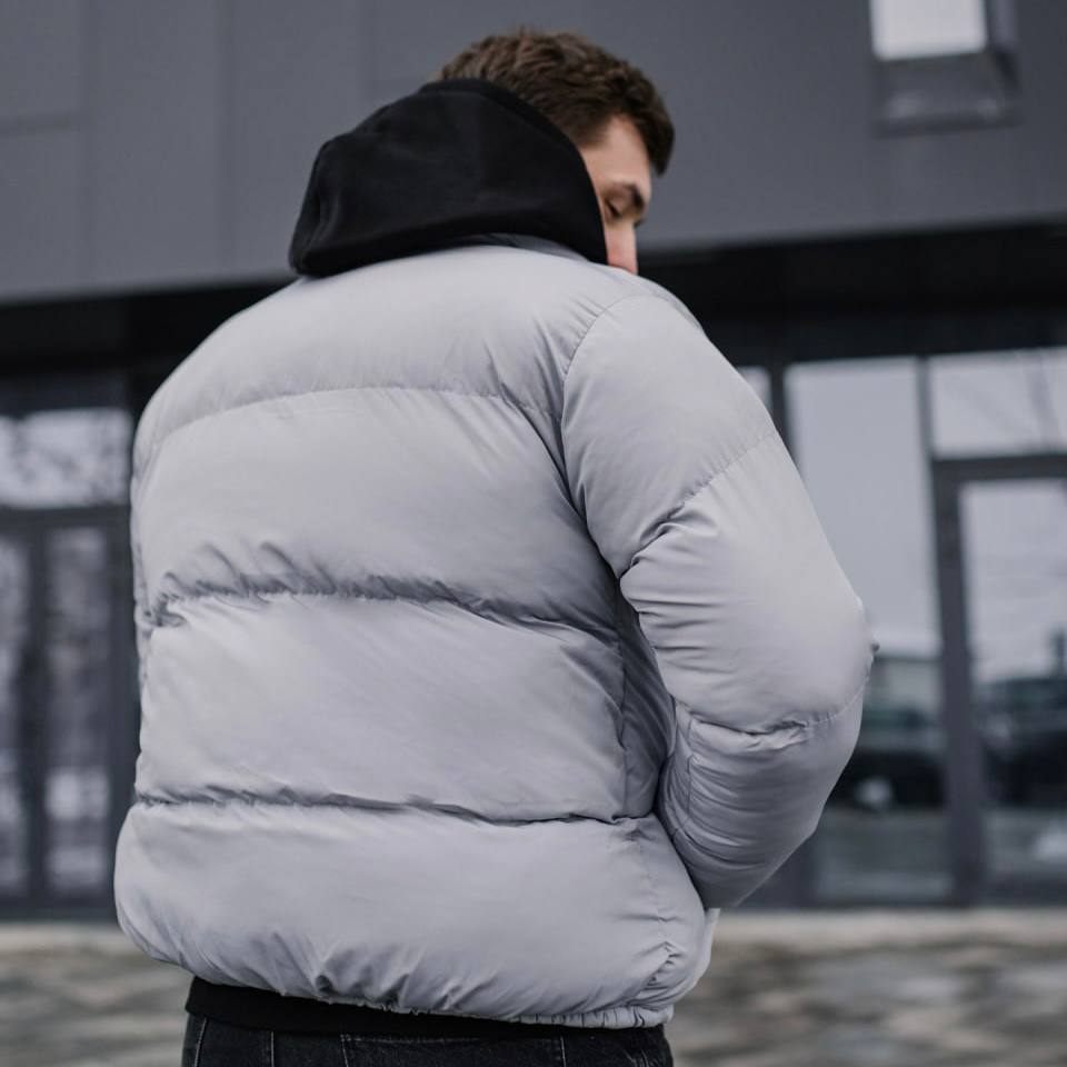 Зимова куртка classic gray - фото 5