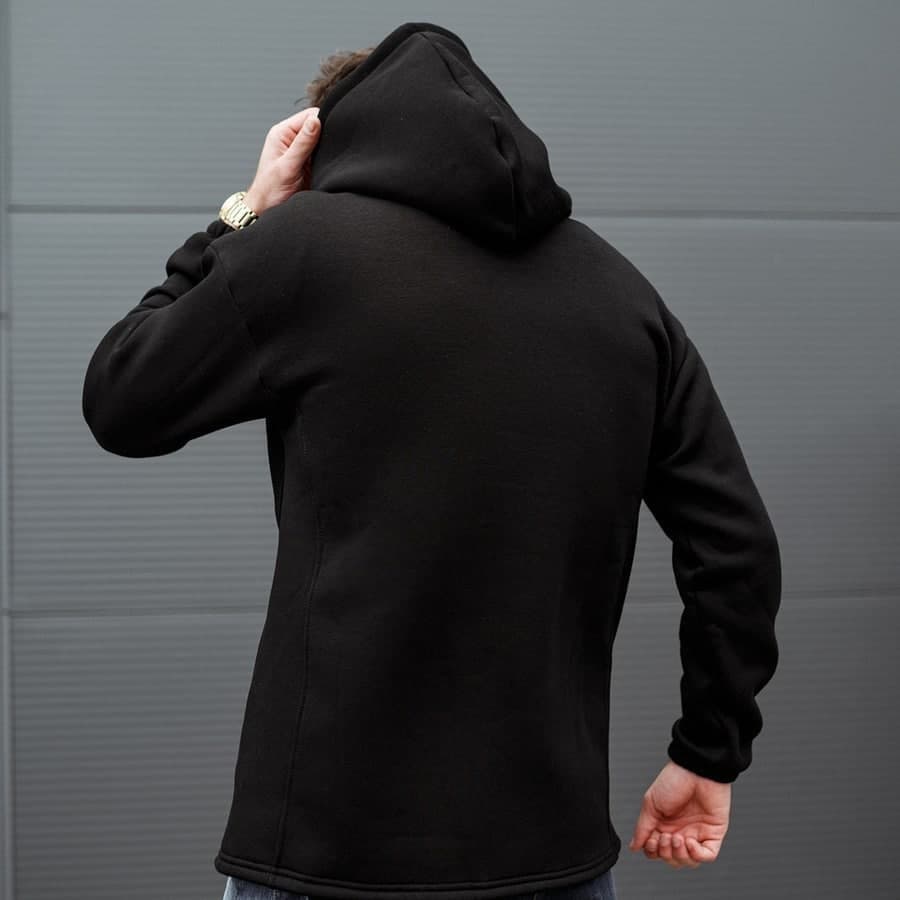 Спортивный костюм South mamba black oversize fleece - фото 2