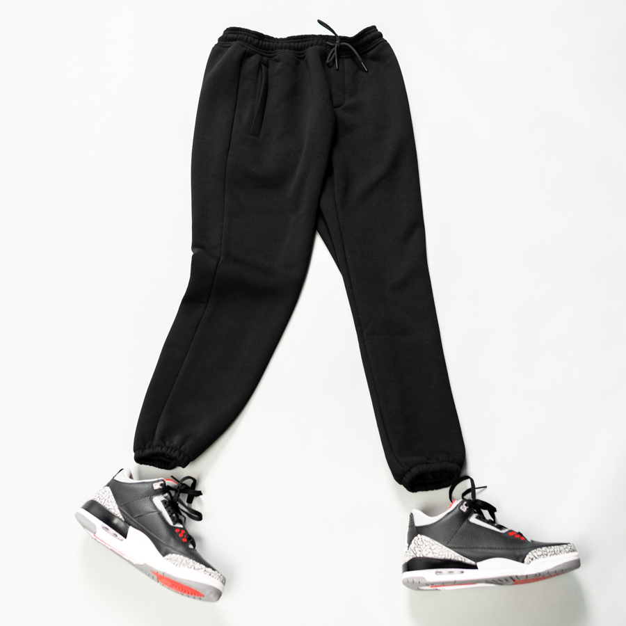 Спортивные штаны South basic black fleece - фото 2