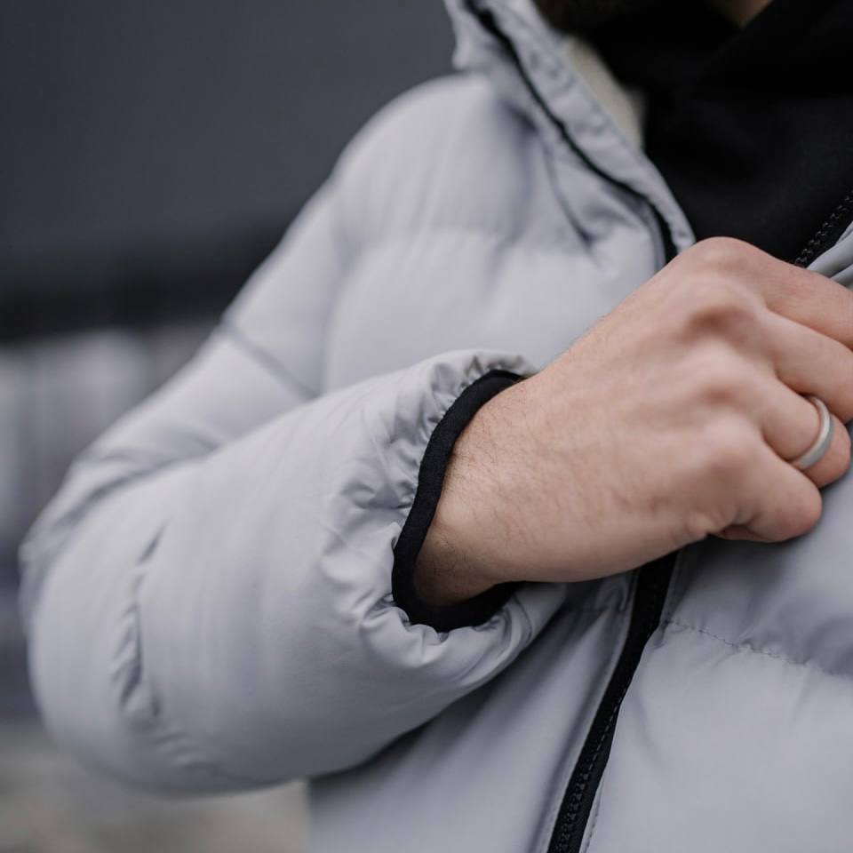 Зимова куртка classic gray - фото 3
