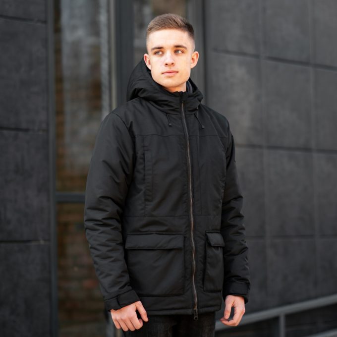 Зимняя куртка South originals black winter