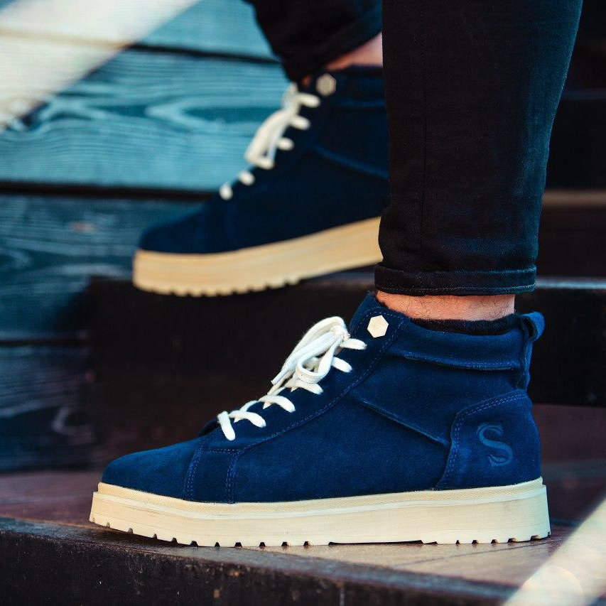 Ботинки South navy dark blue