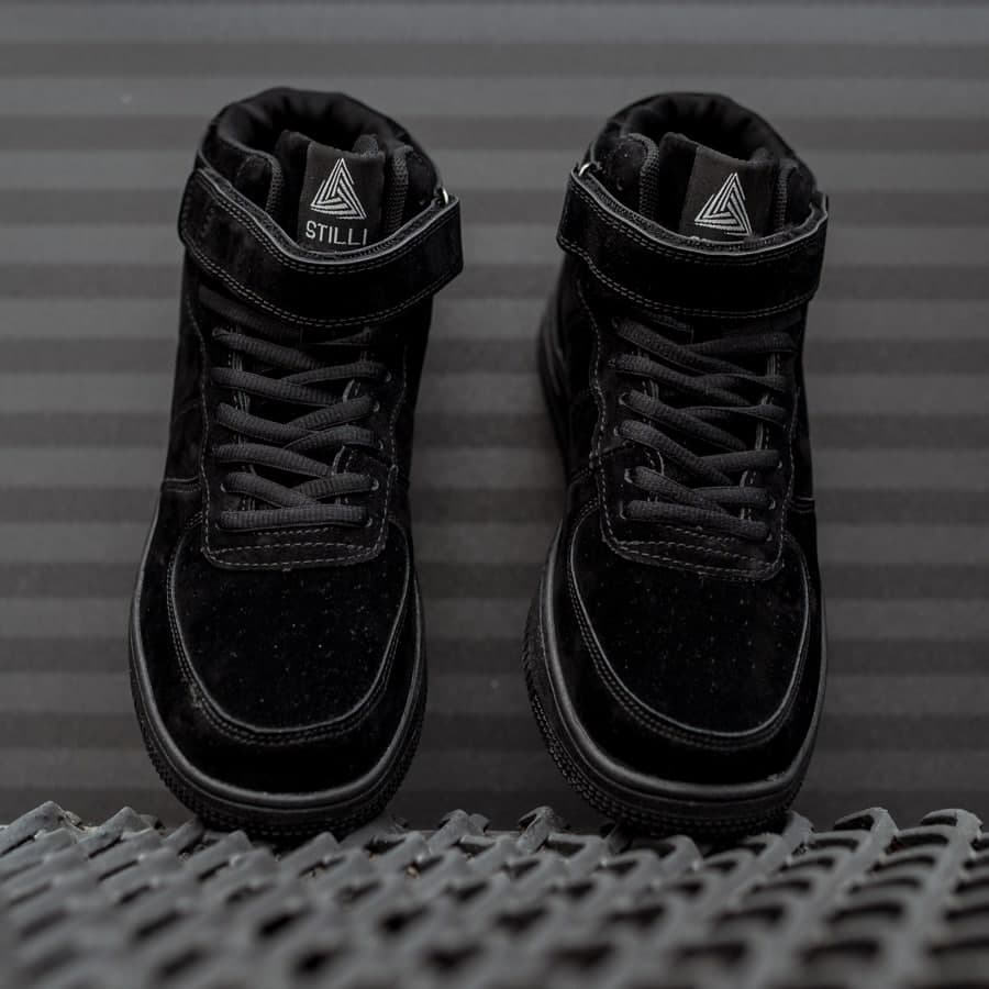 Зимние кроссовки Stilli all black - фото 2