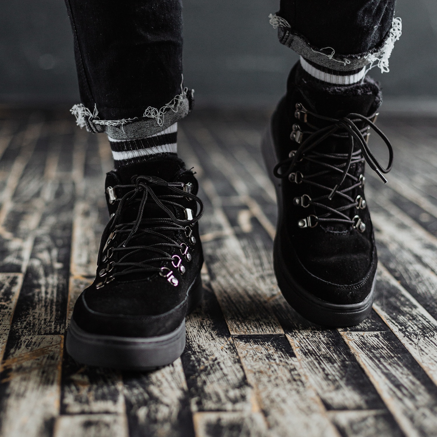 Ботинки South snike black - фото 3