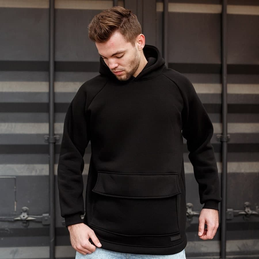 Спортивный костюм South basic fleece black - фото 1