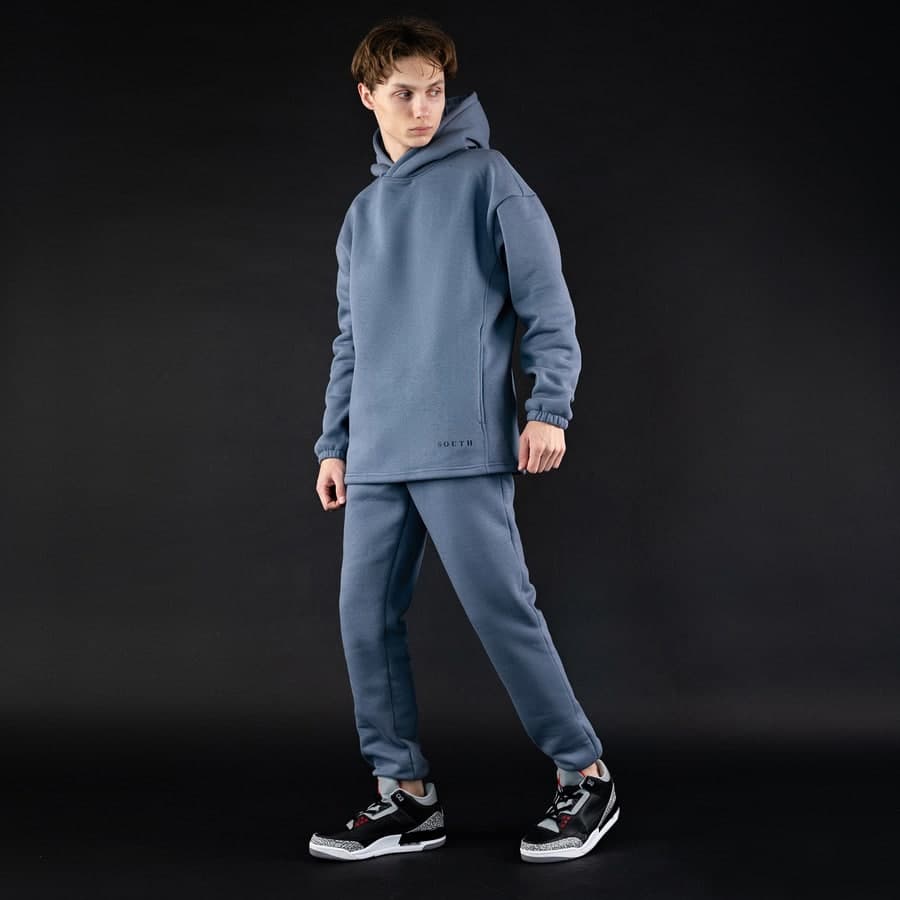 Спортивный костюм South mamba gray oversize fleece