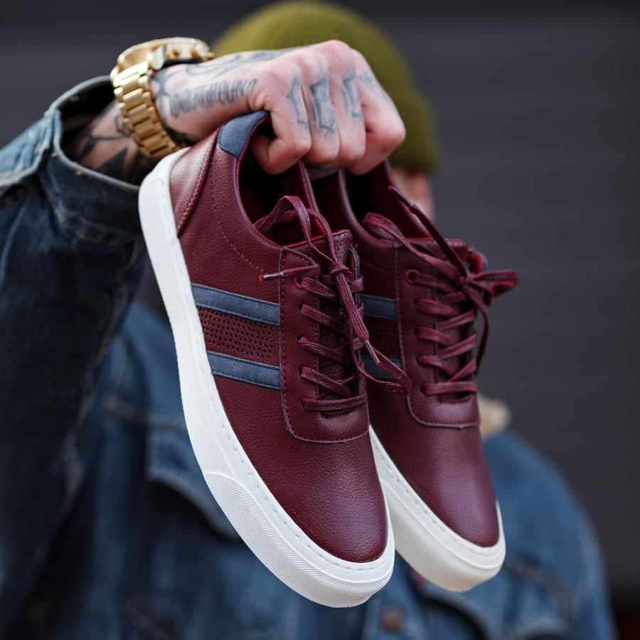 Кеды South Bang maroon