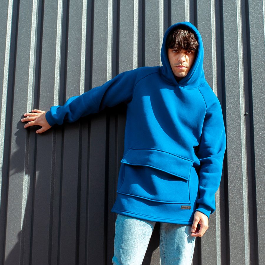Худи South basic fleece electric oversize - фото 5