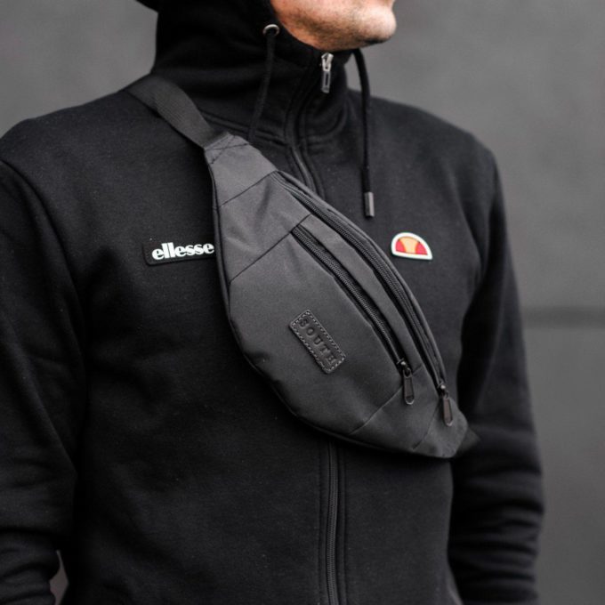 Комлект Рюкзак + Бананка black\khaki - фото 3