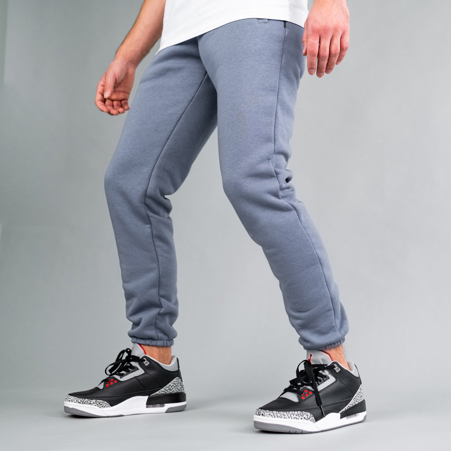 Спортивные штаны South basic gray fleece