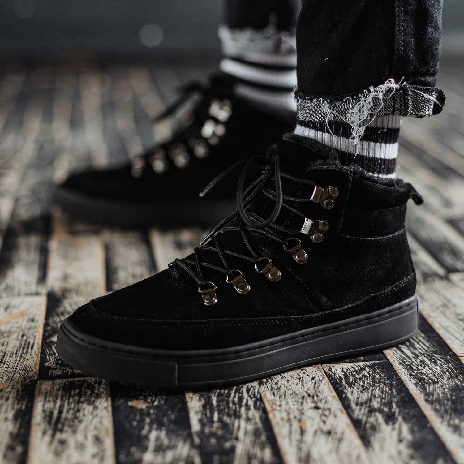 Ботинки South snike black