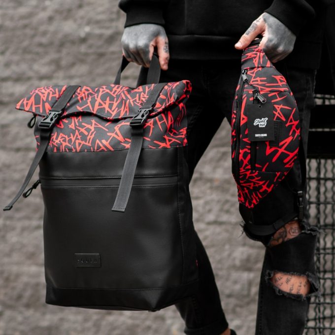 Комлект Рюкзак ROLLTOP + Бананка South Joker