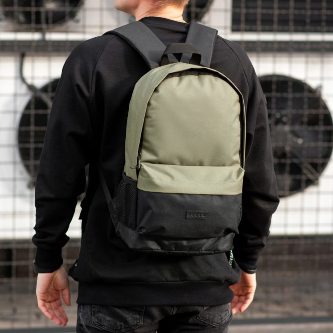 Рюкзак South Classic black\khaki - фото 1