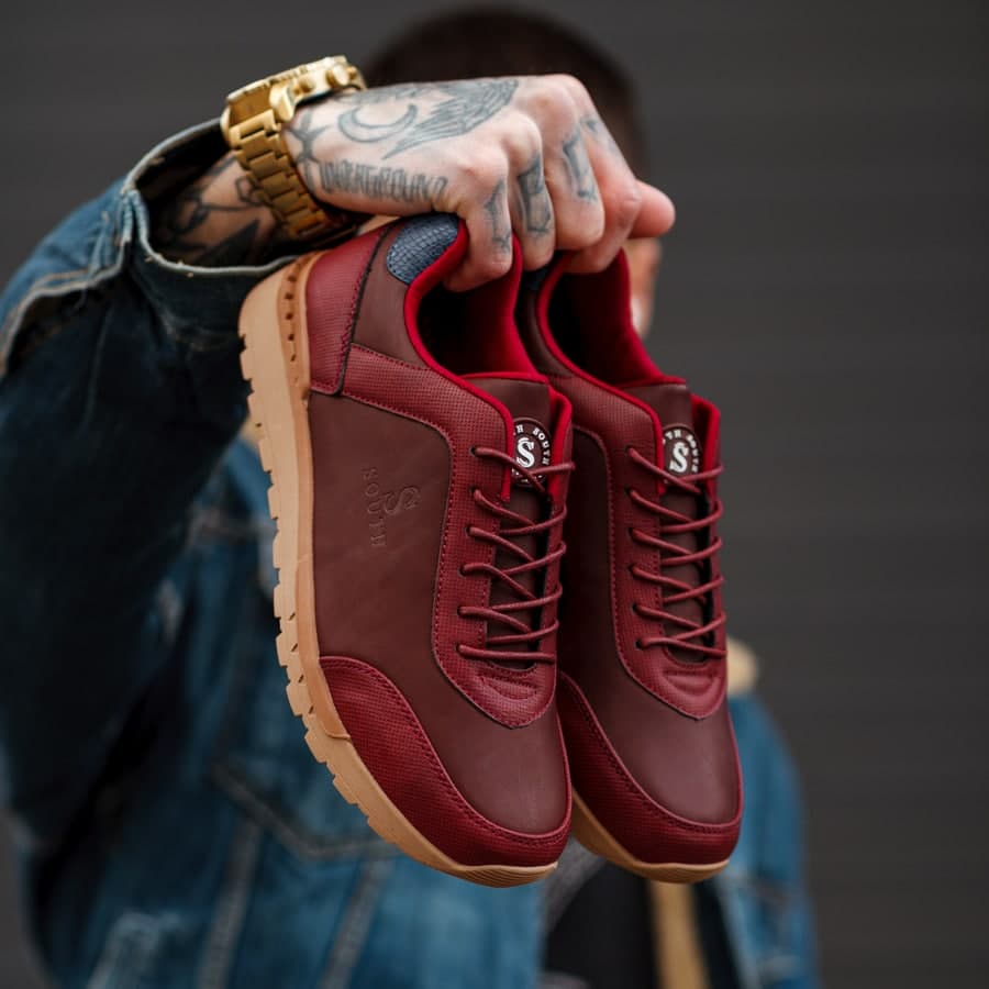 Кроссовки South Apache maroon