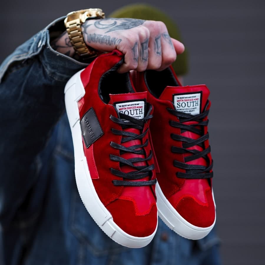 Кроссовки South Extreme red