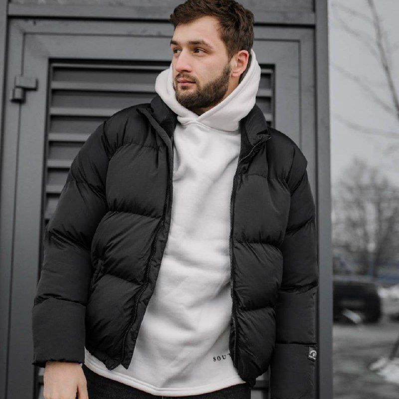 Зимова куртка classic black - фото 2