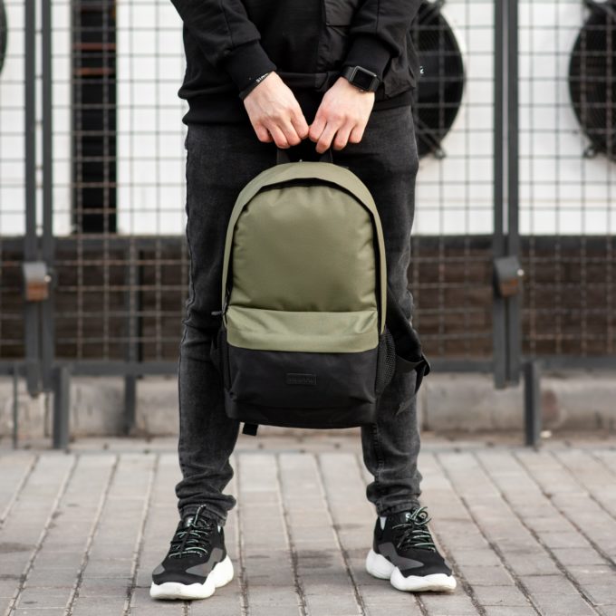 Рюкзак South Classic black\khaki - фото 2