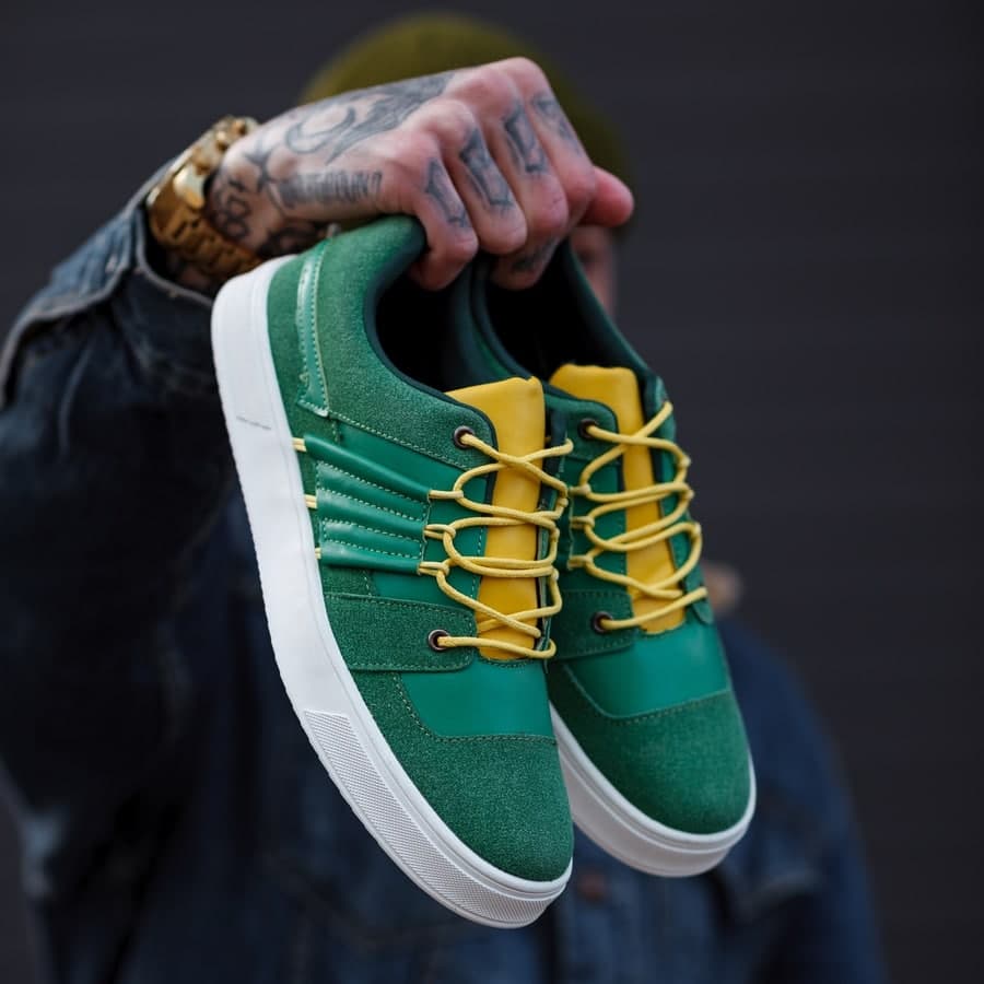 Кеды South Mason GREEN/YELLOW