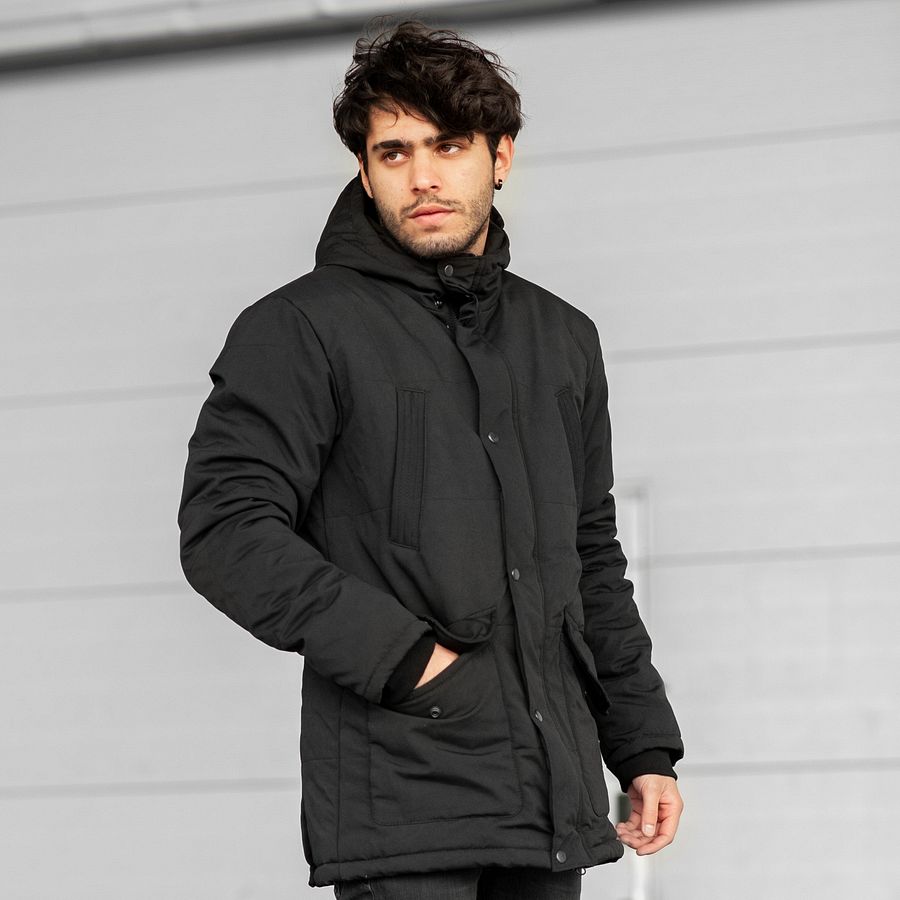 Зимняя парка South originals black winter - фото 1